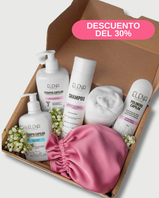 Caja Rosa Anti-Frizz